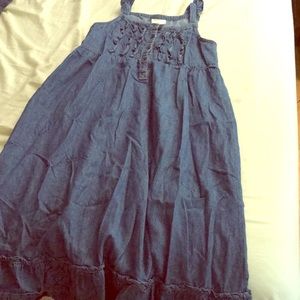 Blue jean dress
